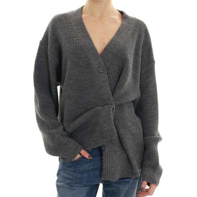 CARDIGAN ASIMMETRICO HAVEONE - Mad Fashion | img vers.1300x/